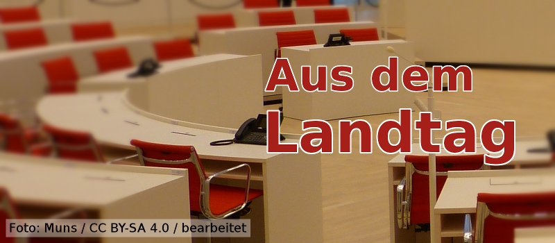 Aus dem Landtag