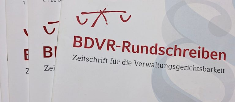BDVR-Rundschreiben 4/2022